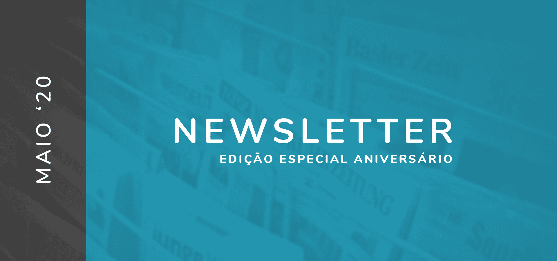 Newsletter Especial Aniversário