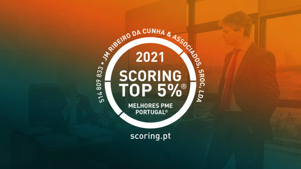 JM Ribeiro da Cunha & Associados distinguida Top 5% Melhores PME