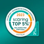 JM Ribeiro da Cunha & Associados distinguida Top Scoring 5%