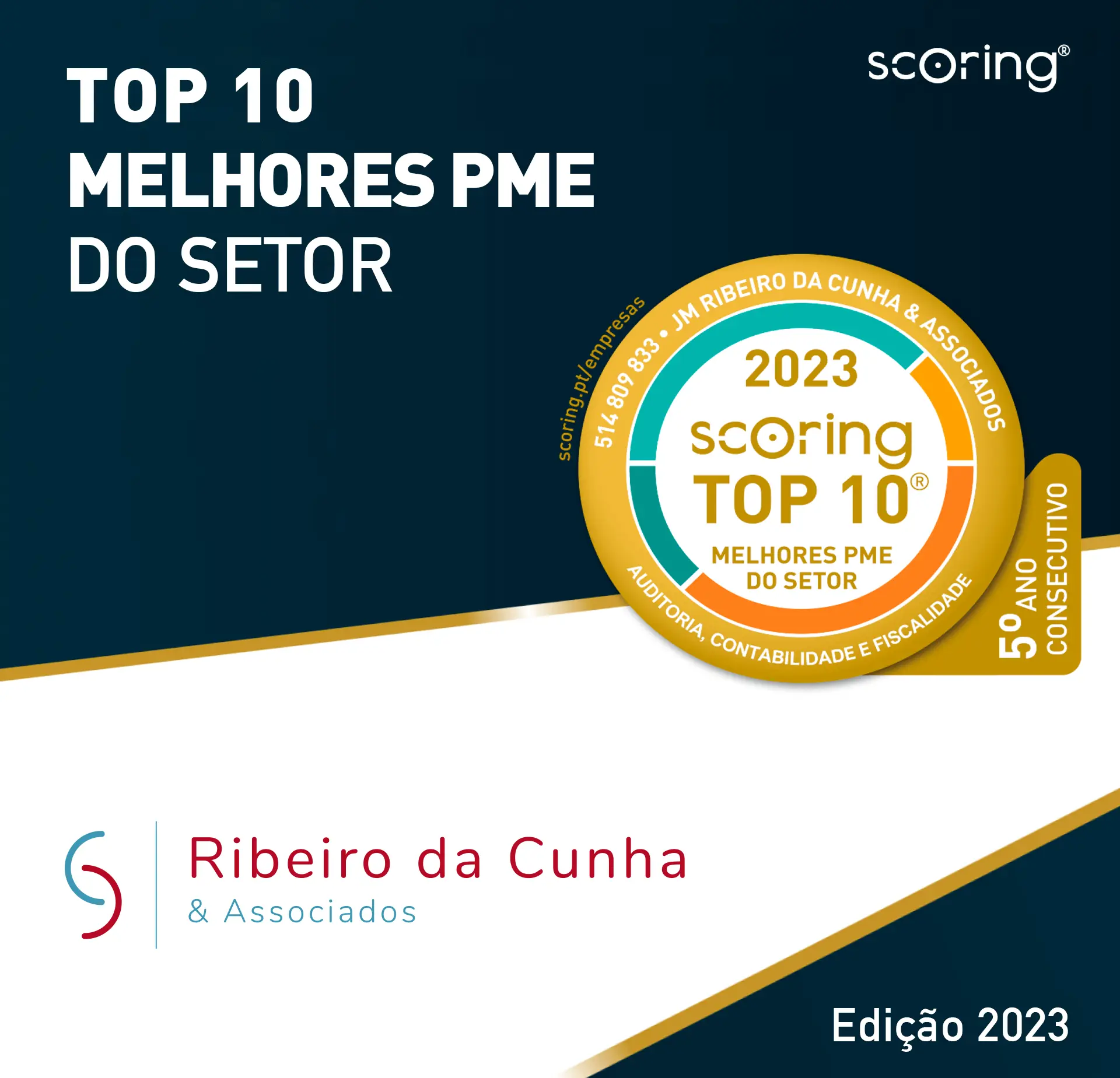 Ribeiro da Cunha & Associados - Top Scoring 10+ 2023